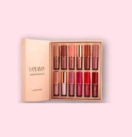 🎉Up to 70% discount 💋12-Piece Lip Set: Matte & Gloss for Every Look
