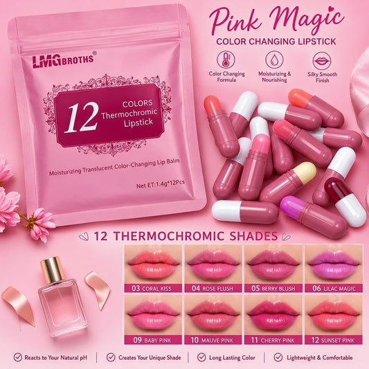 Mini Capsule Lipstick Set pack of 6
