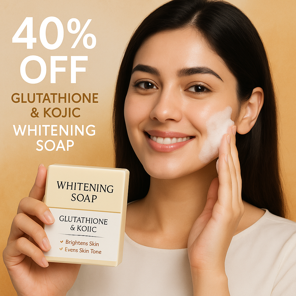 ✨ Whitening Soap – Glutathione & Kojic ✨