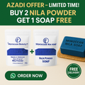 BUY 2 Moroccan  Nila  Powder GET 1 SOAP FREE