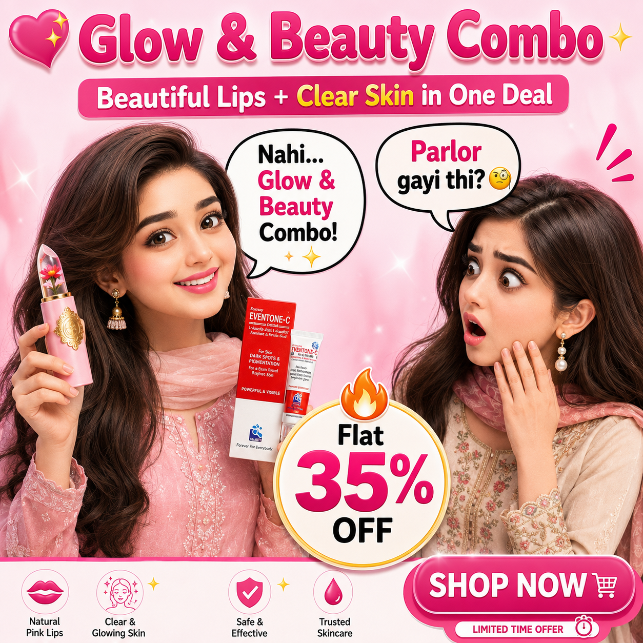 💖 Glow & Beauty Combo