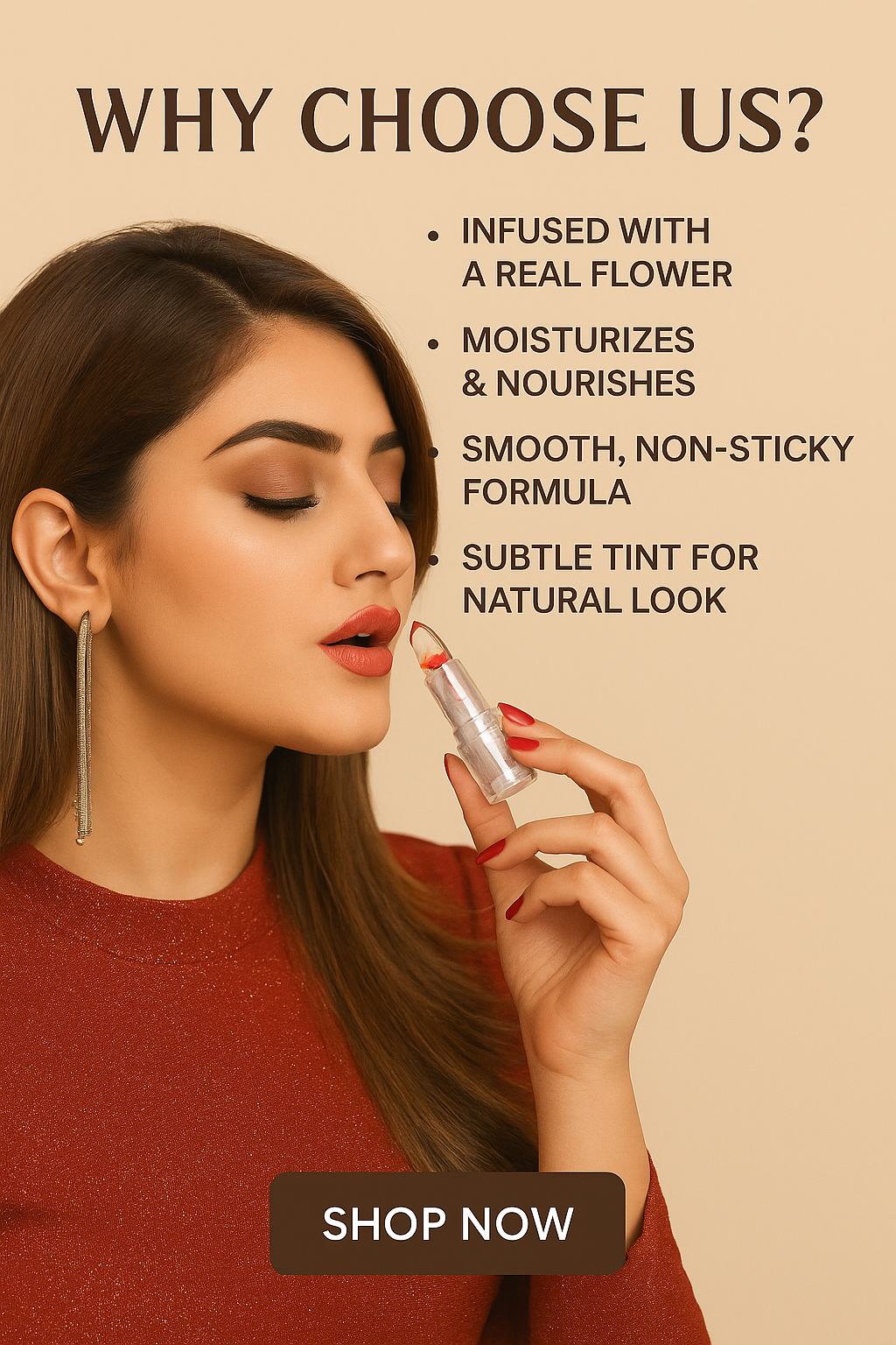 Buy 1 Moroccan Nila Powder  Get 1 lipstick FREE! 🎉