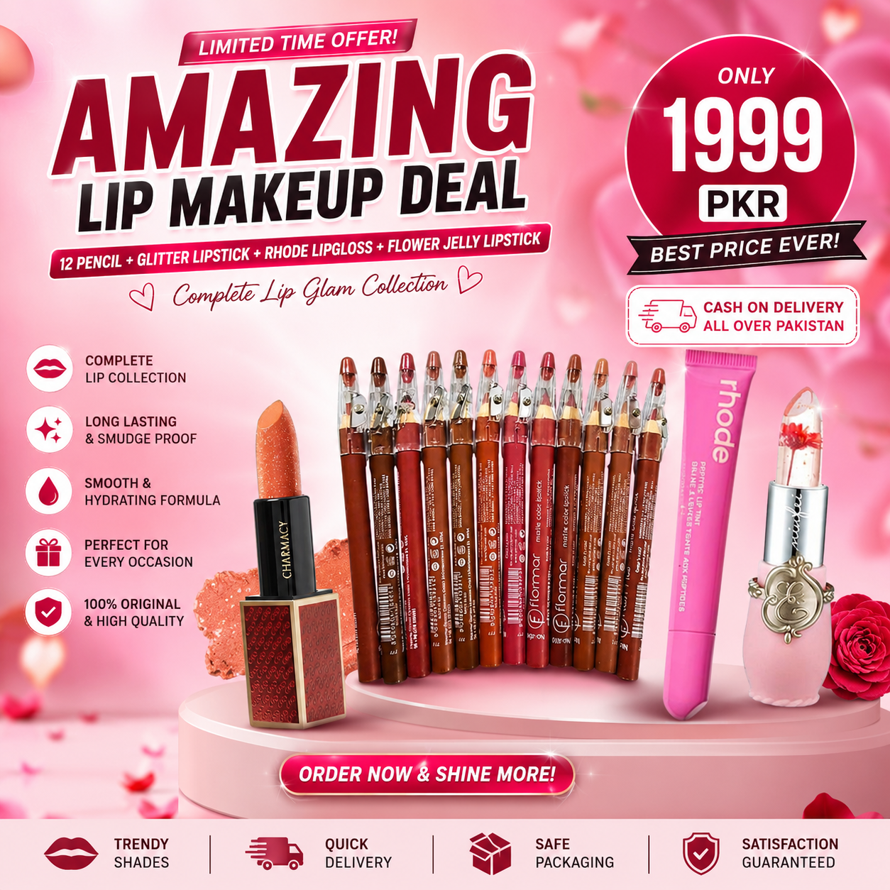 Full Glam Makeup Deal 💄