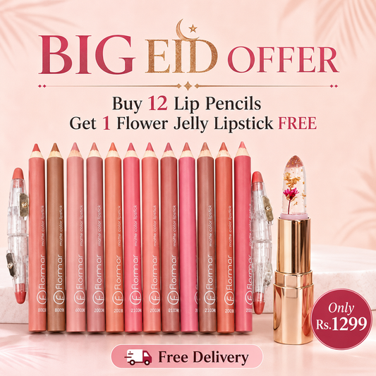 ‘Buy 12 Lip Pencils Get 1 Flower Jelly Lipstick FREE