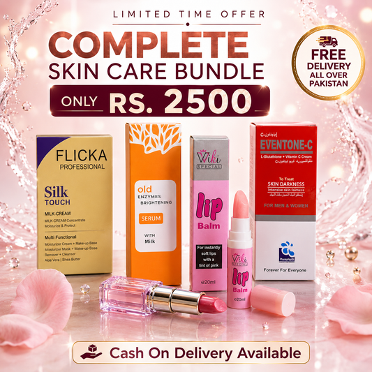 Flicka Silk Touch - 3 in 1 Moisturizer, Primer & Sunscreen for Face
