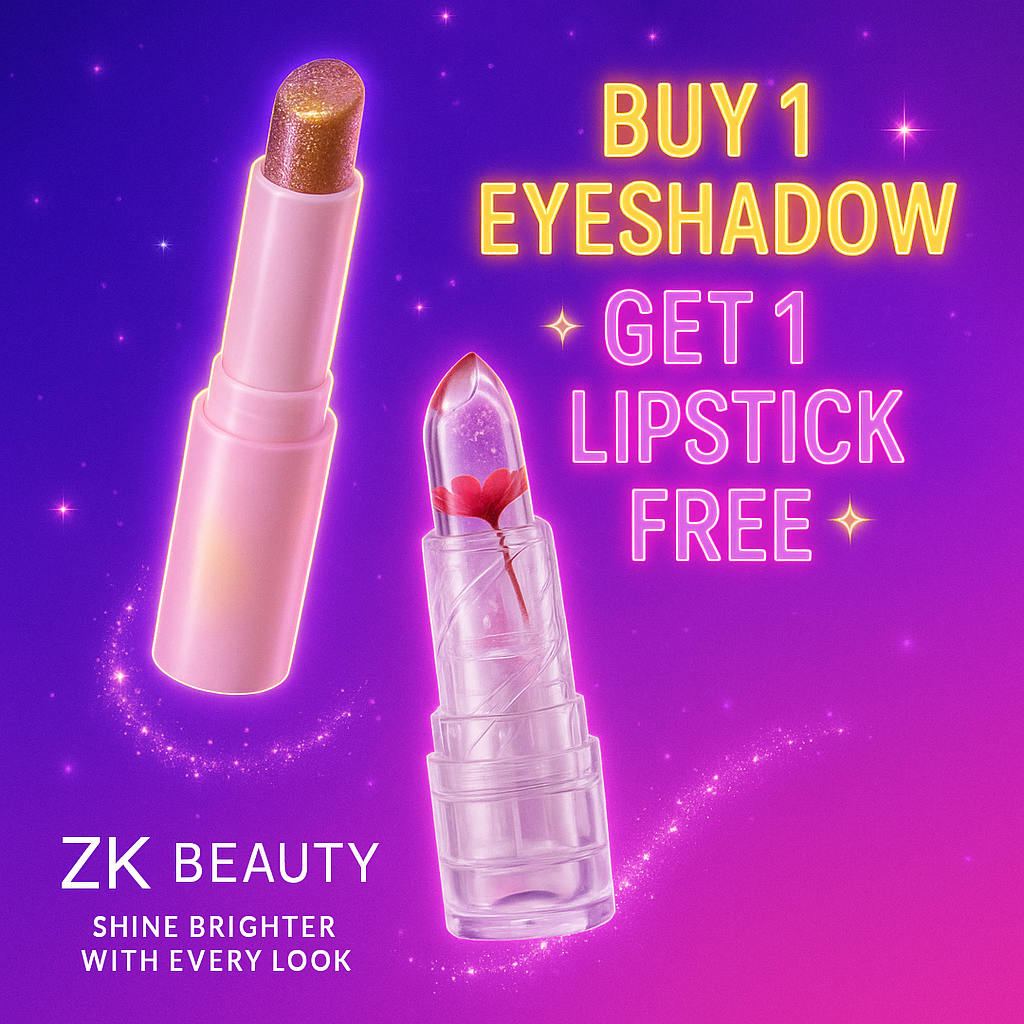 Buy 1 Jelly Eyeshadow+ Get 1 Jelly Lipstick FREE 💋