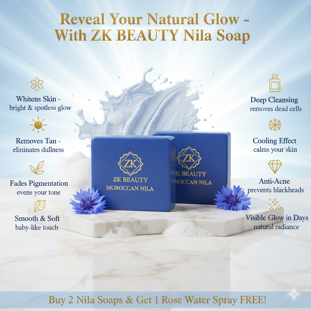 BUY 2 NILA SOAP GET 1 ROSEWATER SPRAY FREE😍