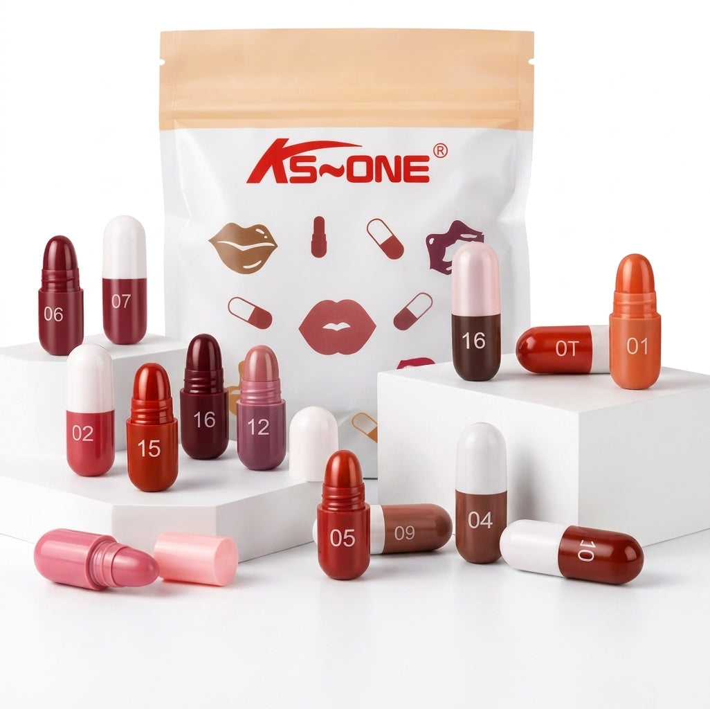 Mini Capsule Lipstick Set pack of 6