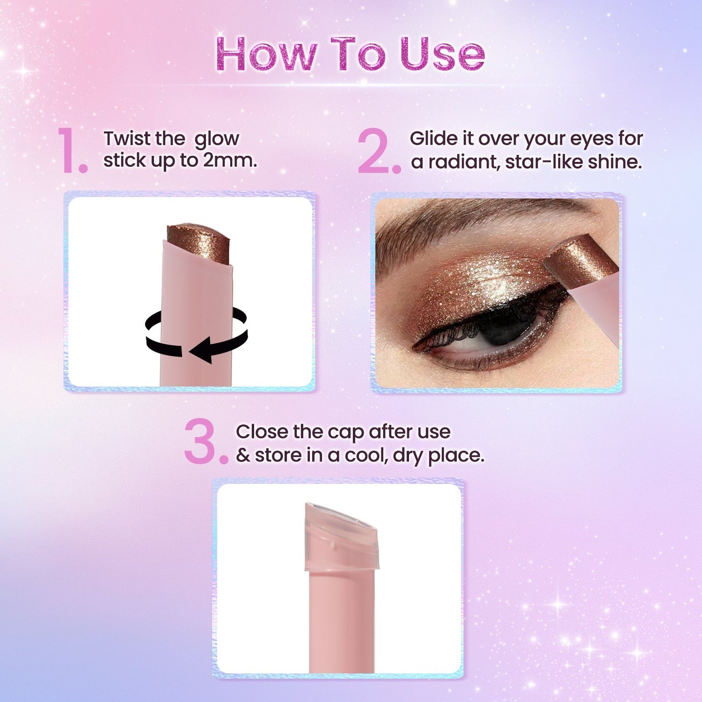 Jelly eyeshadow sticks