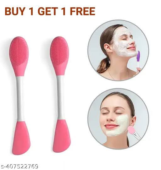 2 in 1 Silicone Nose Finger Brush  buy 1 get 1 free😍