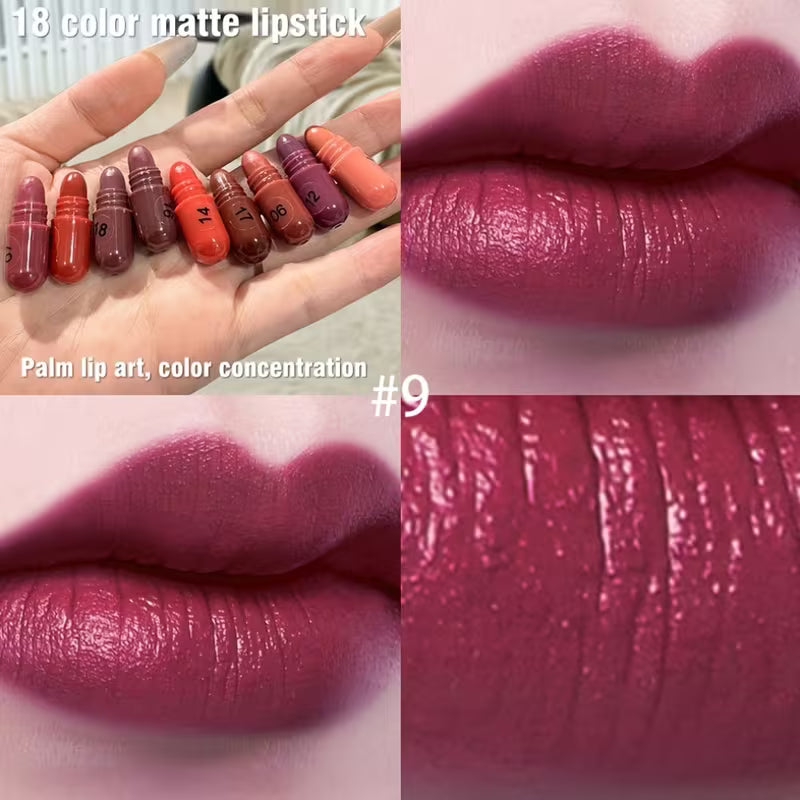 Mini Capsule Lipstick Set pack of 6