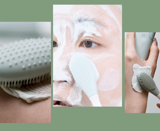 2 in 1 Silicone Nose Finger Brush  buy 1 get 1 free😍