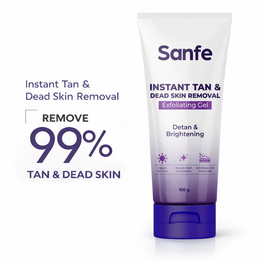 Sanfe Instant Tan & Dead Skin Removal Exfoliating Gel