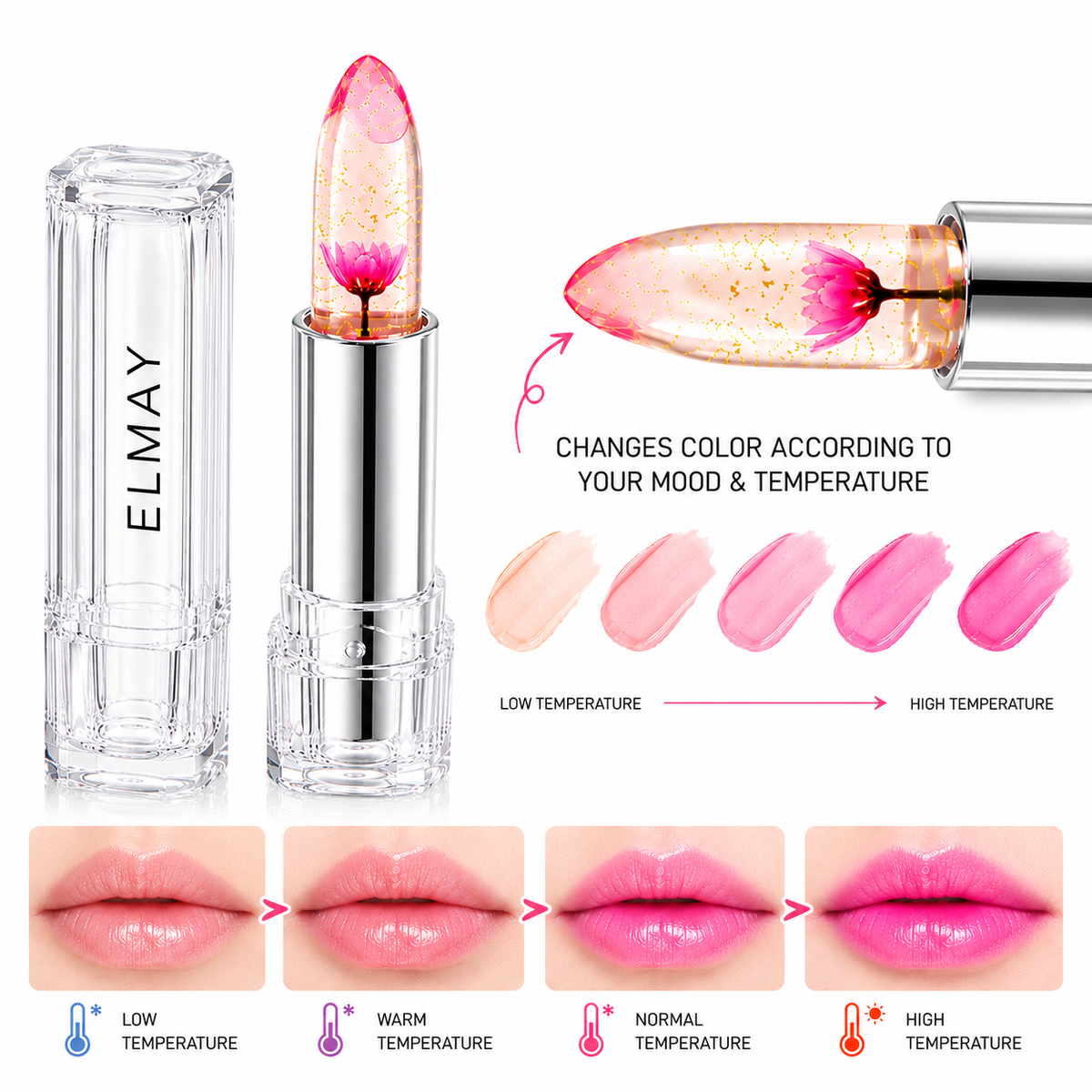 🔥 DUO GLAM 1 Lipstick + 1 Eyeshadow Stick