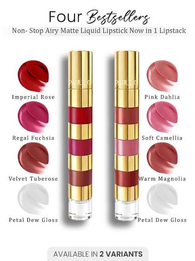 Fresh Blooms 4-in-1 Lip Stack