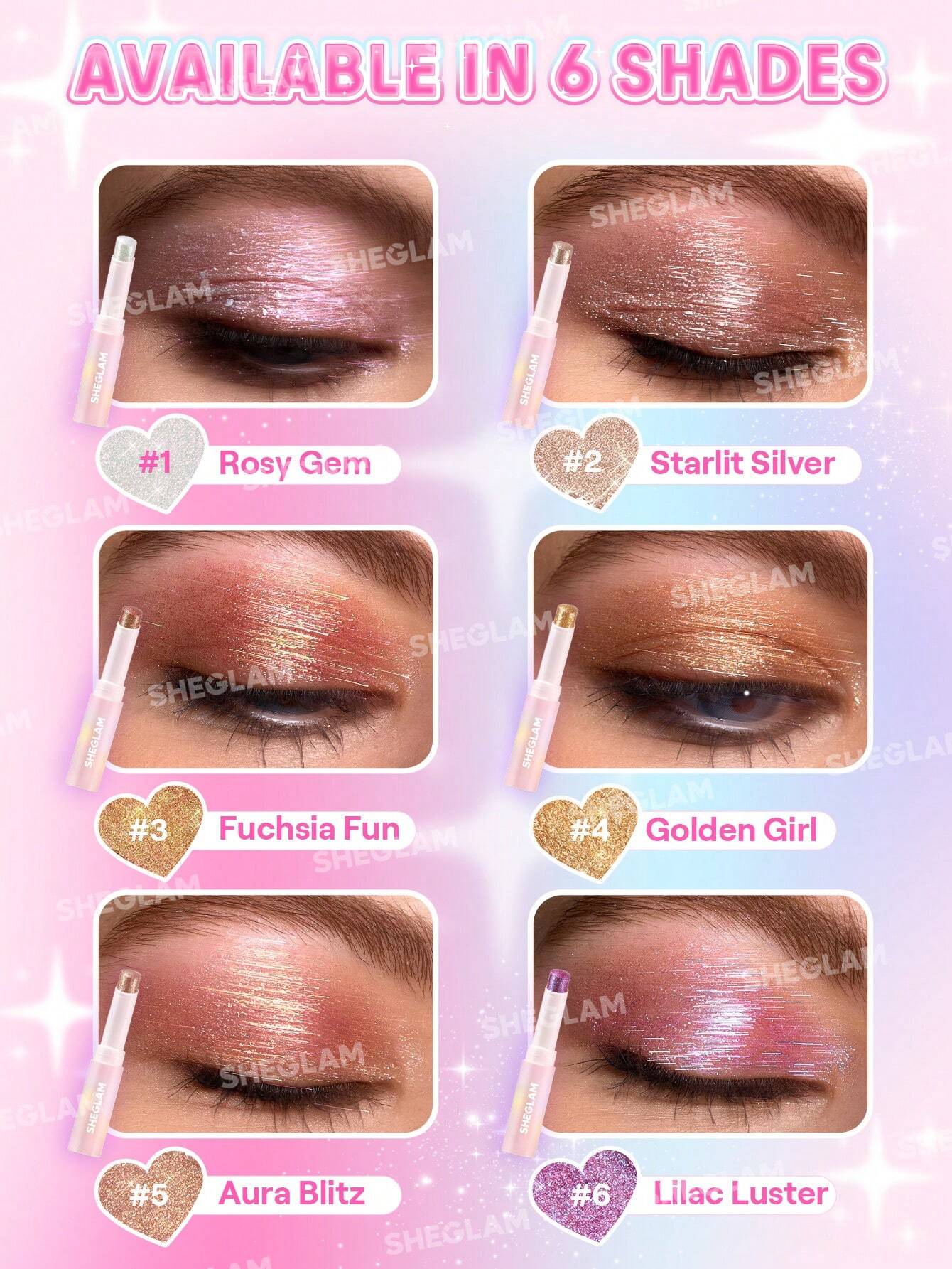 2 in 1 Eyeshadow + Highliter jelly stick